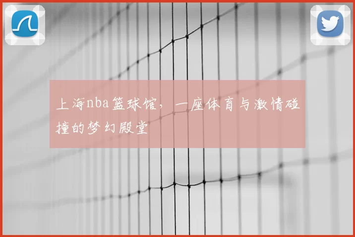 上海nba篮球馆，一座体育与激情碰撞的梦幻殿堂